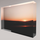 Malibu Beach Sunset - Bloc Photo Plexi 3D