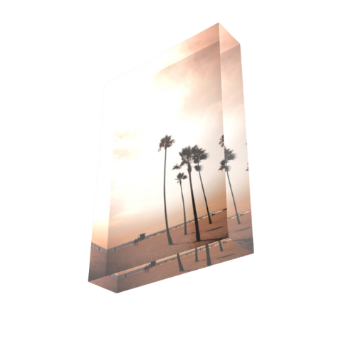 Newport Beach - Bloc Photo Plexi 3D